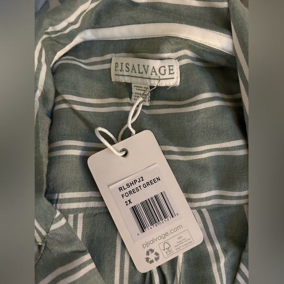 PJ Salvage Stripe Hype Pajama Set - Picture 9 of 15